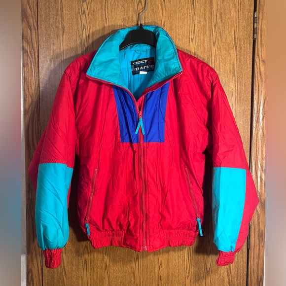 First Tracks Other - 80s Pristine Condition Color Block Heavyweight Ski Coat